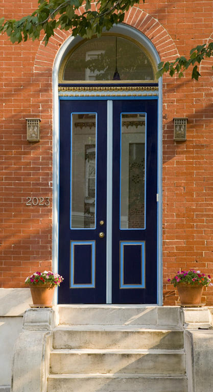Blue Door On Baltimore Bed And Breakfast Kültér fotó